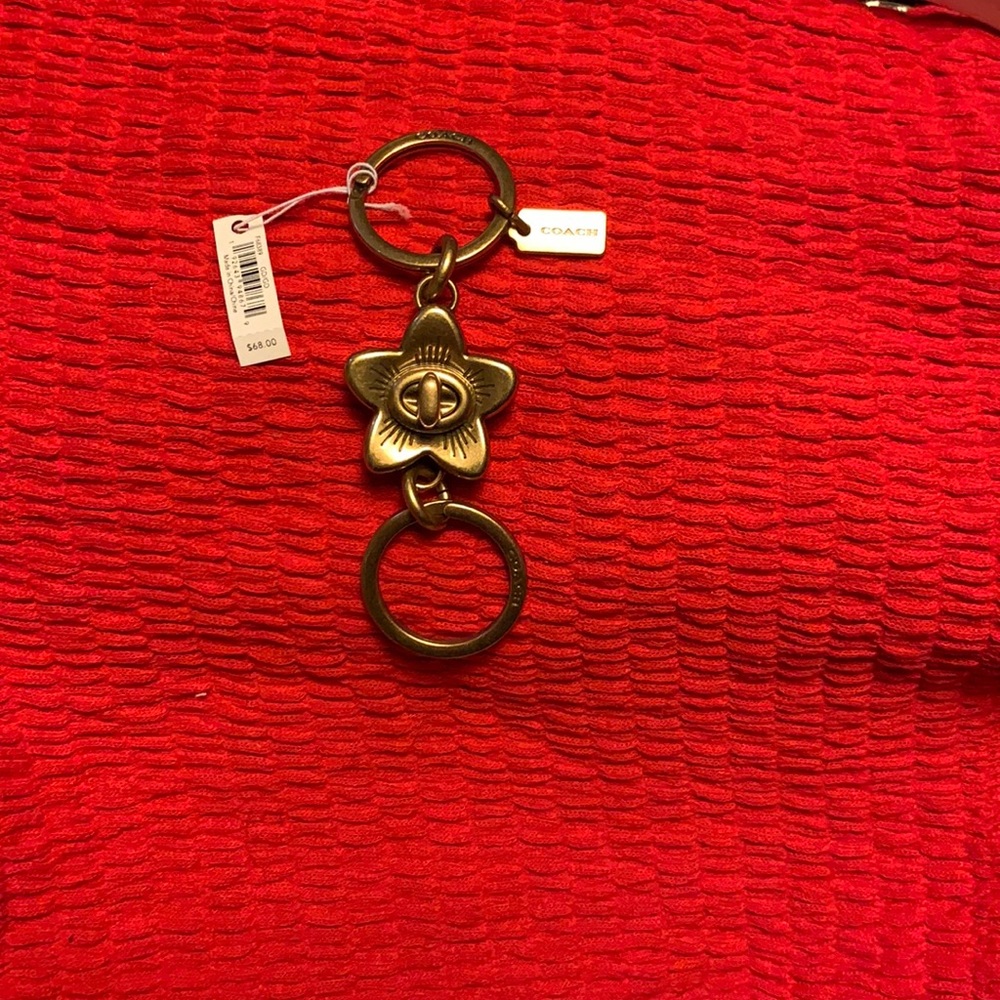 Coach Double Key Chain